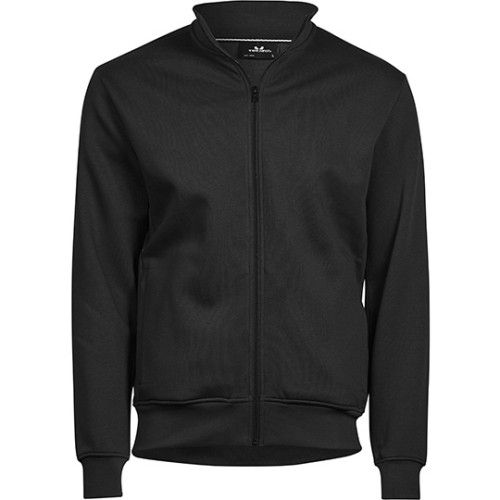 [TJ5440-1000327807] Bluza Zapinana na Zamek Bawelniana Szczotkowana TJ5440 - Black (XS).jpg
