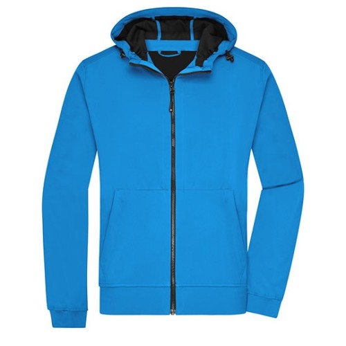 [JN1146-1000271656] Kurtka Meska Softshell z Kapturem JN1146 - Blue &amp; Black (S).jpg